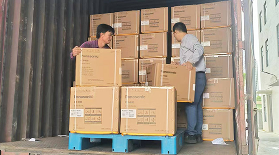 發(fā)貨抓速度！金環(huán)電器第一時間完成松下滾筒干衣機發(fā)貨