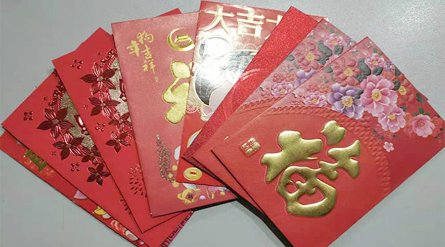 開工好彩頭！金環(huán)電器銷售部為員工派發(fā)開工紅包！