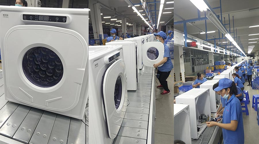 質量與速度并存！某電商平臺客戶稱贊金環(huán)電器代工衣物烘干機實力